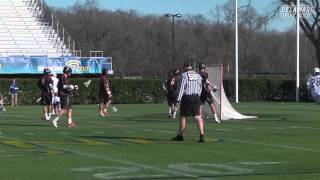 Mens Lacrosse vs VMI Highlights 3116 [upl. by Otirecul]