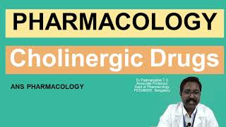 Cholinergic Drugs  Pharmacology  ILOVEPHARMACOLOGY [upl. by Aninat984]