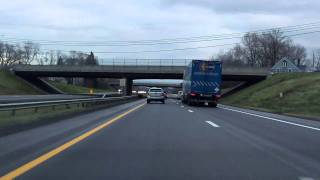 New York State Thruway Interstate 90 Exits 39 to 34A eastbound [upl. by Valente148]