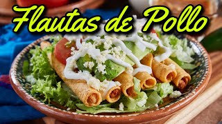 Flautas de Pollo [upl. by Rehsa]