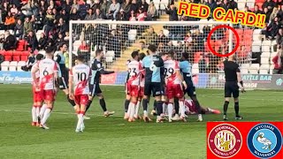 BORO BACK TO WINNING WAYS  Stevenage v Wycombe Match Vlog [upl. by Hally308]