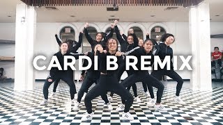 Cardi B Remix  Bartier Cardi Bodak Yellow MotorSport No LimitPlain Jane Dance Video [upl. by Ynnaj]