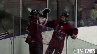 GOJHL  Ayr Centennials vs Cambridge RedHawks [upl. by Vadim281]