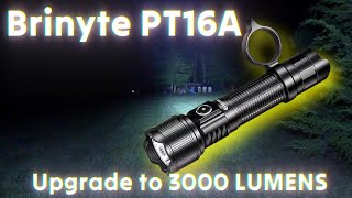 Brinyte PT16A High Lumens Tactical Flashlight For Daily Use [upl. by Euphemia812]