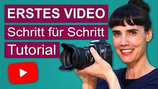 Dein erstes YouTube Video filmen  Tutorial für Anfänger [upl. by Cyd]