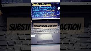 SUBSTITUTION NUCLEOPHILIC REACTION ncertchemistryclass12 haloalkaneandhaloarenes chemistry [upl. by Peppel]