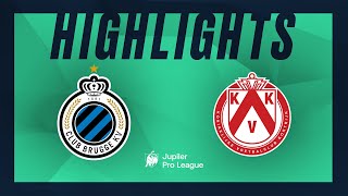 Club Brugge  KV Kortrijk moments forts [upl. by Ferino]