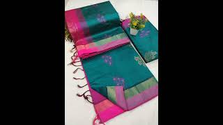 Tripura Silk Cotton Sarees price 1750 For whatsapp orders 9789685736 [upl. by Liatris482]