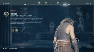 Assassins Creed® OdysseyCult member Sokos mission obsidian islands area [upl. by Samuel]