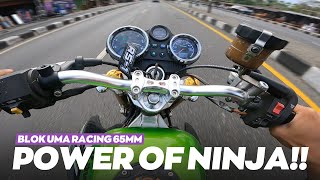 GASSPOL NINJA SS 180 CC BLOK UMA RACING  Bikin Inget Anak Istri [upl. by Booma]