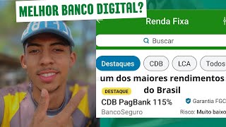 MELHOR BANCO DIGITAL 2024 RENDE ATÉ 115 DO CDI [upl. by Anaihk]