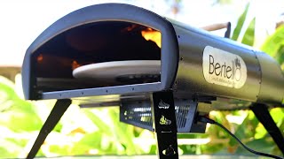 Bertello SimulFIRE 16quot Rotating Outdoor Pizza Oven [upl. by Pilar]