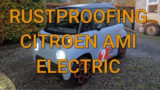 Rustproofing CITROEN AMI with LANOGUARD amp How to Remove Front amp Rear Bodywork [upl. by Slaby262]