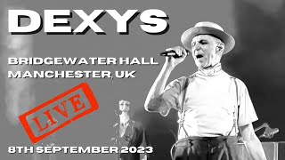 Dexys LIVE Bridgewater Hall Manchester UK 8th September 2023 livemusic [upl. by Kyred]