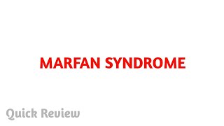 Marfan syndrome  for mbbs students  Quick easy explaination [upl. by Anglim]