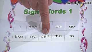 Sight Words Bingo 1 Bingo Sight Word Games [upl. by Maibach411]