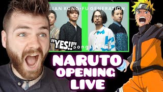 Reacting to ASIAN KUNGFU GENERATION quotHaruka Kanataquot  NARUTO OPENING  THE FIRST TAKE  REACTION [upl. by Alrep]