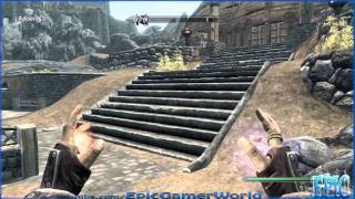 Skyrim Glitch  Infinite Stamina Trick [upl. by Leund]