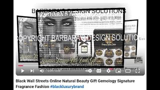 Black Wall Streets Online Natural Beauty Gift Gemology Signature Fragrance Fashion blackluxurybrand [upl. by Notse]