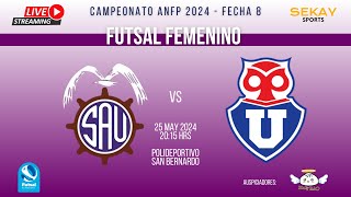 ANFP FUTSAL FEMENINO 2024 ⚽  San Antonio Unido vs Universidad de Chile [upl. by Assek13]