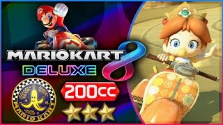 Mario Kart 8 Deluxe  Part 30  Banana Cup 200cc TripleStar Nintendo Switch Gameplay [upl. by Aihsot]