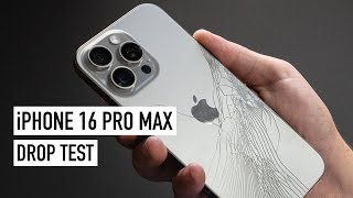 iPhone 16 Pro Max — Drop Test Первый в мире [upl. by Yzeerb125]