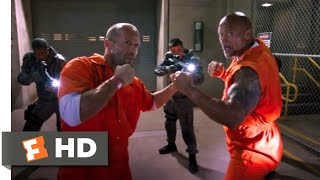 The Fate of the Furious 2017  Prison Escape Scene 310  Movieclips [upl. by Skolnik]