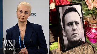 Alexei Navalny’s Wife Putin ‘Will Bear Responsibility’ for His Death  WSJ News [upl. by Paolo682]