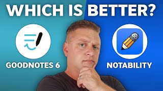 Goodnotes 6 vs Notability  Which is the Best Notetaker in 2024 [upl. by Herwin]