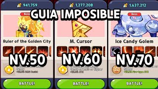 EQUIPOS PARA ENDLESS STRAWBERRY CAKE TOWER 30405060 Y 70 IMPOSIBLE [upl. by Kurtz958]