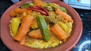 couscous marocain au thermomix👍👍 [upl. by Elaina]