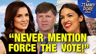 Krystal Ball amp Ryan Grim HUMILIATE Themselves While Lying To Protect AOC [upl. by Othelia]