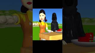 Scary Teacher 3D vs Squid Game Catch Fish in Lake vs Wooden Homemade Tools Challenge Granny Loser [upl. by Raffin430]