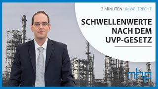 Schwellenwerte nach dem UVPGesetz [upl. by Britt]