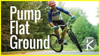 Generating speed without pedaling  Pumping flat ground  MTB  Skills with Phil [upl. by Moises511]