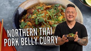 How to Make Northern Thai Pork Belly Curry with Jet Tila  Ready Jet Cook  Food Network [upl. by Aisayt916]