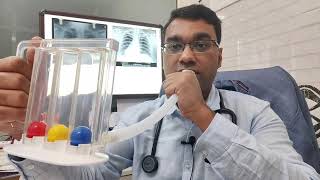 Pulmonary Rehabilitation with Triflow Exercise Chest Lungs Asthma Copd ILD Lungsukh [upl. by Anairam707]