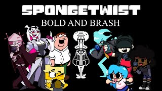 SpongetwistSquarewpantale Bold and Brash V2 Friday Night Funkin Cover [upl. by Lucine]