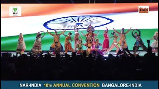 Cultural Dance Performance at 10th NARINDIA Annual Convention 2018 [upl. by Marne]