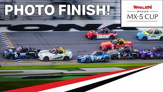 Mazda MX5 Cup 2024  Race One  Daytona International Speedway [upl. by Aicylla352]