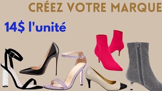 comment créer sa marque avec un petit budget ChaussuresFemme PersonnalisationDeChaussures [upl. by Spratt508]