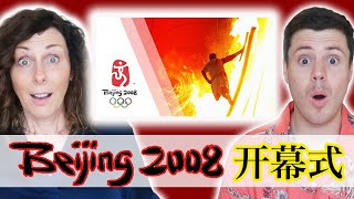 2008北京奥运会开幕式中国封神，英国小哥大受震撼！2008 Beijing Olympics Opening Ceremony [upl. by Nerret]