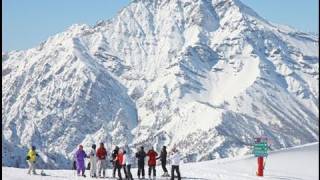 Sestriere le piste della Via Lattea [upl. by Nosnhoj151]