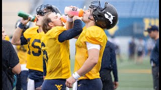 Answering WVU fan questions  hoops roster addition football standouts young stars rising [upl. by Adekan]