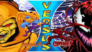 Hobgoblin vs Carnage SpiderMan Game Mugen [upl. by Gavrila]