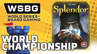 Splendor World Championship  World Series of Board Gaming 2024 [upl. by Marni]