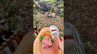 Meatballs with Cheddaroutdoorcooking cooking asmr food chef [upl. by Frierson151]