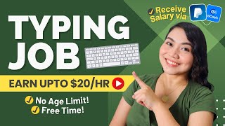 TYPING JOB Earn 20HR  NO EXPERIENCE amp NO DEGREE  Free Time amp No Minimum Withdrawal [upl. by Corson]