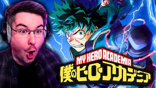 MY HERO ACADEMIA Openings 111 REACTION  FIRST TIME REACTION [upl. by Thant519]