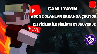 BLOCKSMC DE YAYINDA OYNUYORUZ live blocksmc minecraft craftrise [upl. by Arimahs400]